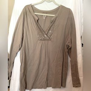 Lane Bryant modal long sleeve tee